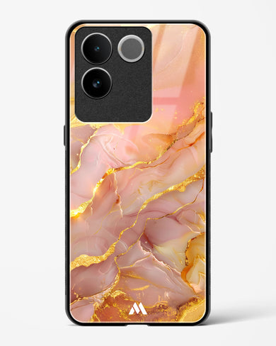 Blush Luxe Glass Case Phone Cover (Vivo)