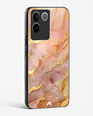 Blush Luxe Glass Case Phone Cover (Vivo)