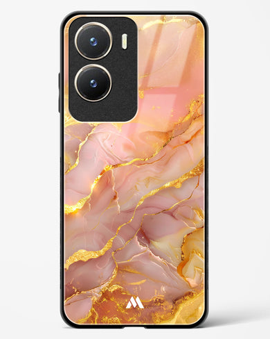 Blush Luxe Glass Case Phone Cover (Vivo)