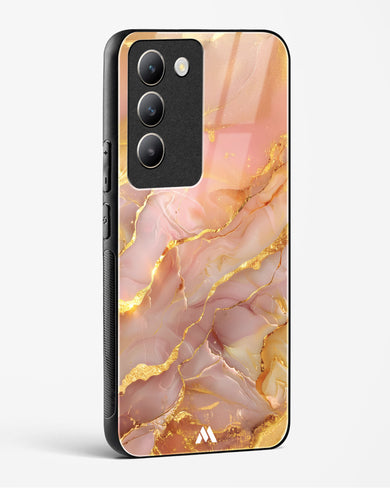 Blush Luxe Glass Case Phone Cover (Vivo)