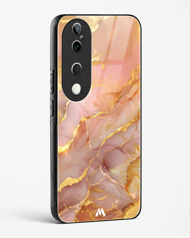 Blush Luxe Glass Case Phone Cover (Vivo)