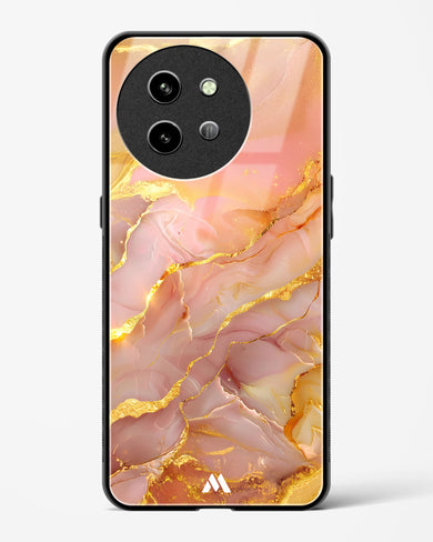 Blush Luxe Glass Case Phone Cover (Vivo)