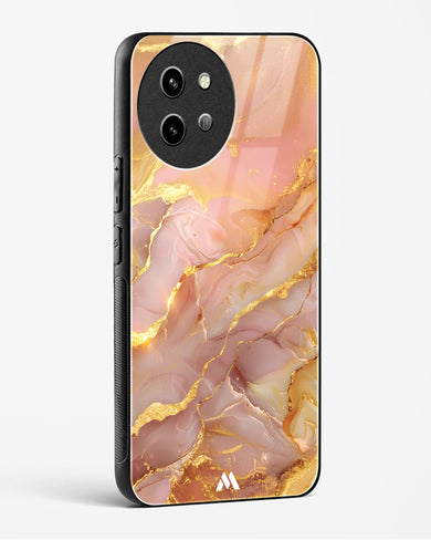 Blush Luxe Glass Case Phone Cover (Vivo)