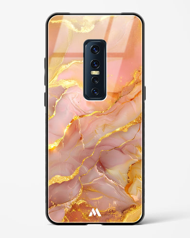 Blush Luxe Glass Case Phone Cover (Vivo)