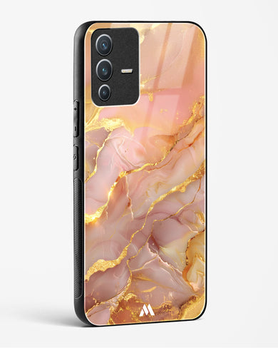 Blush Luxe Glass Case Phone Cover (Vivo)