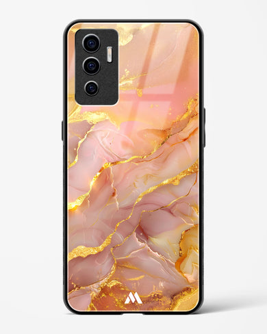 Blush Luxe Glass Case Phone Cover (Vivo)