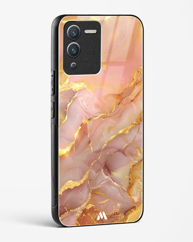 Blush Luxe Glass Case Phone Cover (Vivo)