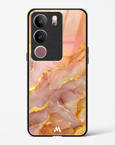 Blush Luxe Glass Case Phone Cover (Vivo)