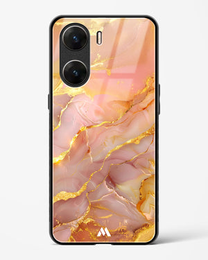 Blush Luxe Glass Case Phone Cover (Vivo)