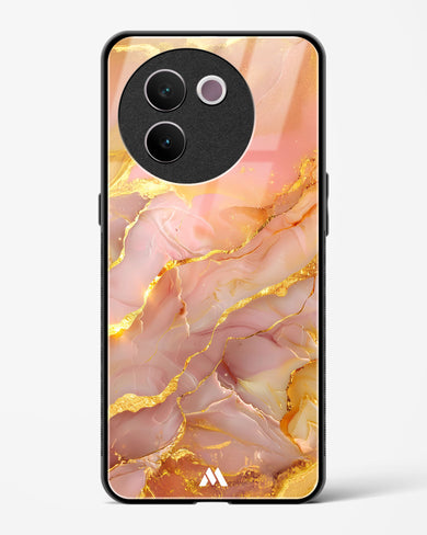 Blush Luxe Glass Case Phone Cover (Vivo)