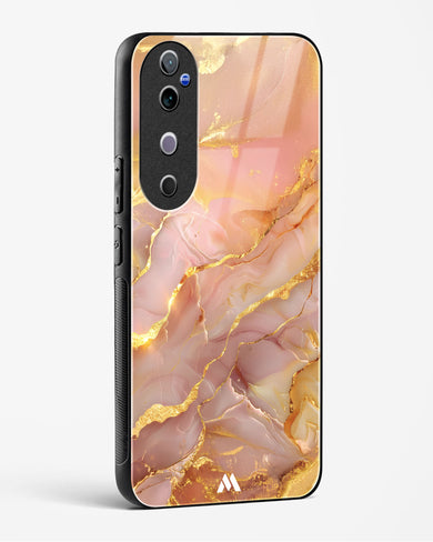 Blush Luxe Glass Case Phone Cover (Vivo)