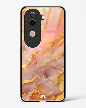 Blush Luxe Glass Case Phone Cover (Vivo)