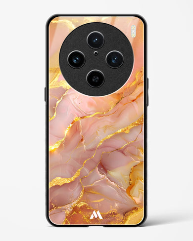 Blush Luxe Glass Case Phone Cover (Vivo)