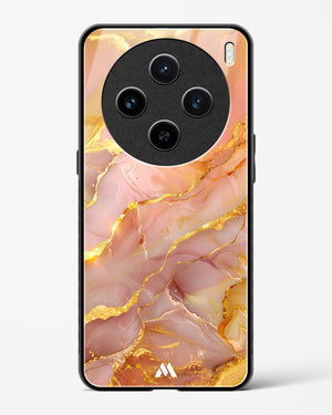 Blush Luxe Glass Case Phone Cover (Vivo)