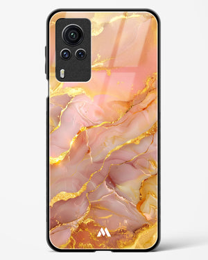 Blush Luxe Glass Case Phone Cover (Vivo)