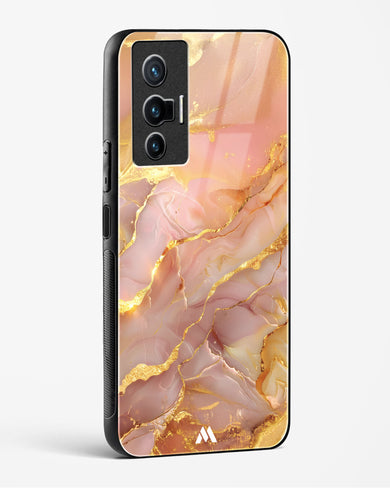 Blush Luxe Glass Case Phone Cover (Vivo)