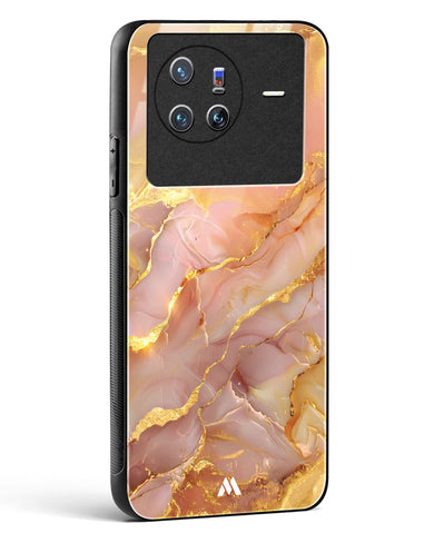 Blush Luxe Glass Case Phone Cover (Vivo)