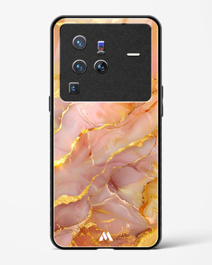 Blush Luxe Glass Case Phone Cover (Vivo)