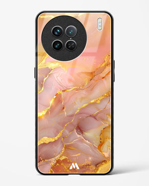 Blush Luxe Glass Case Phone Cover (Vivo)