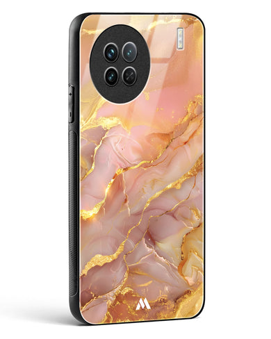 Blush Luxe Glass Case Phone Cover (Vivo)
