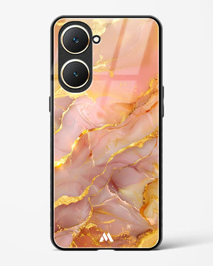 Blush Luxe Glass Case Phone Cover (Vivo)