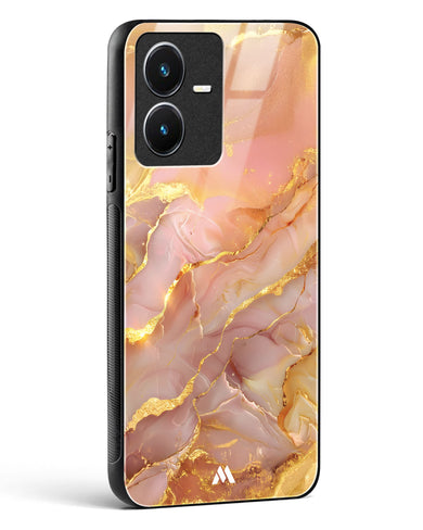 Blush Luxe Glass Case Phone Cover (Vivo)