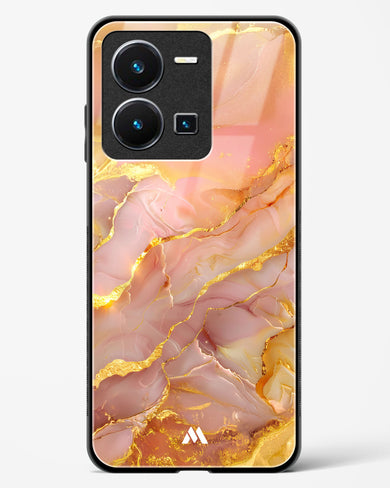 Blush Luxe Glass Case Phone Cover (Vivo)