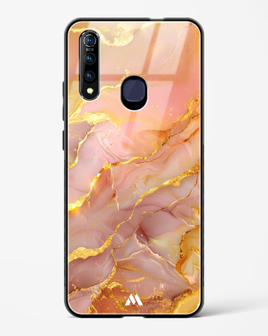 Blush Luxe Glass Case Phone Cover (Vivo)