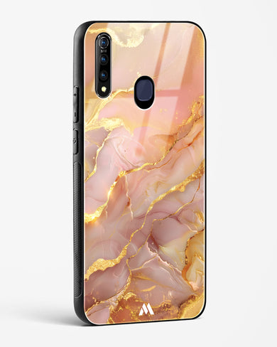 Blush Luxe Glass Case Phone Cover (Vivo)