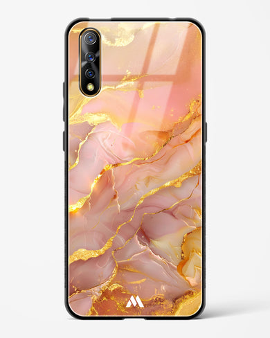 Blush Luxe Glass Case Phone Cover (Vivo)