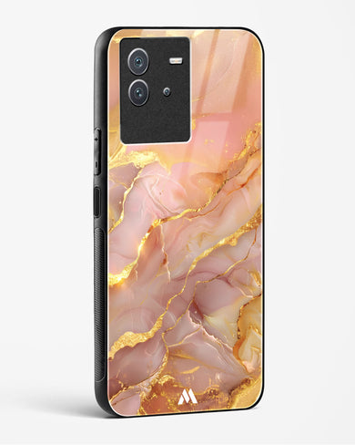 Blush Luxe Glass Case Phone Cover (Vivo)