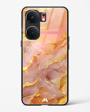 Blush Luxe Glass Case Phone Cover (Vivo)