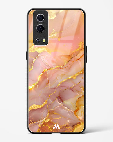 Blush Luxe Glass Case Phone Cover (Vivo)