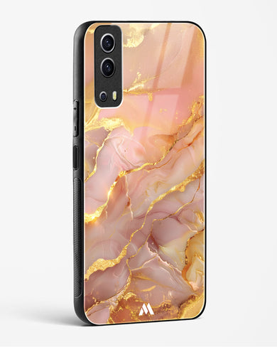 Blush Luxe Glass Case Phone Cover (Vivo)