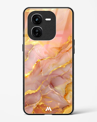 Blush Luxe Glass Case Phone Cover (Vivo)