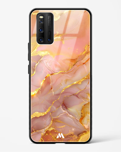 Blush Luxe Glass Case Phone Cover (Vivo)