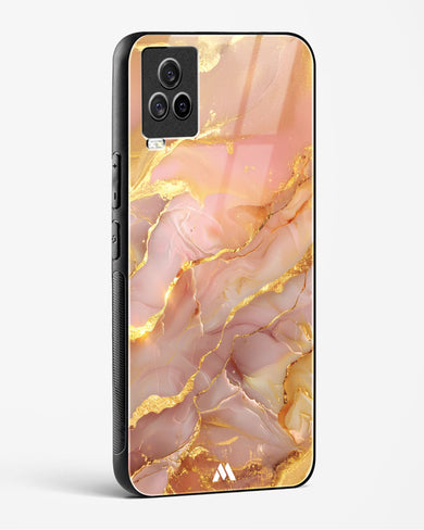 Blush Luxe Glass Case Phone Cover (Vivo)