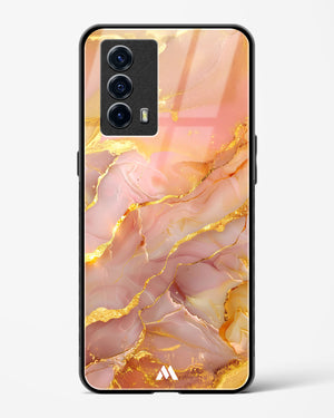 Blush Luxe Glass Case Phone Cover (Vivo)