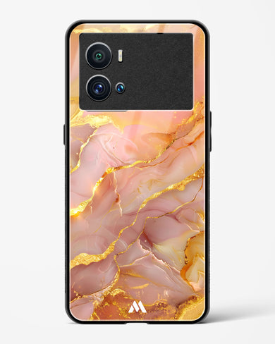 Blush Luxe Glass Case Phone Cover (Vivo)