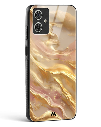 Golden Mirage Glass Case Phone Cover (Motorola)