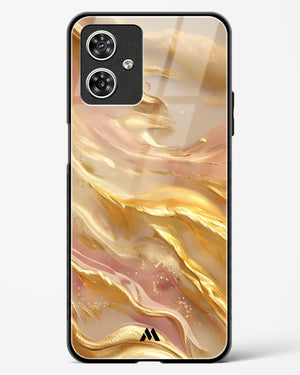 Golden Mirage Glass Case Phone Cover (Motorola)