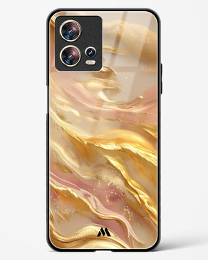 Golden Mirage Glass Case Phone Cover (Motorola)