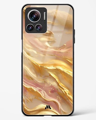 Golden Mirage Glass Case Phone Cover (Motorola)