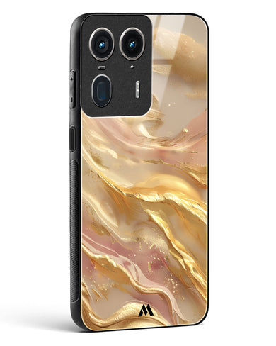 Golden Mirage Glass Case Phone Cover (Motorola)