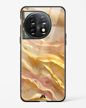 Golden Mirage Glass Case Phone Cover (OnePlus)