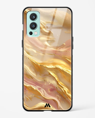 Golden Mirage Glass Case Phone Cover (OnePlus)