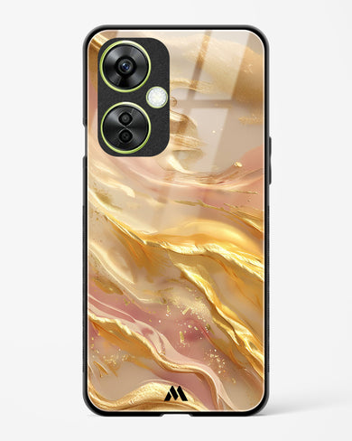 Golden Mirage Glass Case Phone Cover (OnePlus)