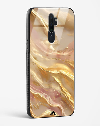 Golden Mirage Glass Case Phone Cover (Oppo)