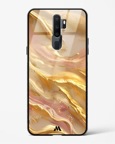 Golden Mirage Glass Case Phone Cover (Oppo)