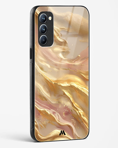 Golden Mirage Glass Case Phone Cover (Oppo)